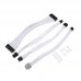 LPC White Sleeved Extension Cable Kit - 24Pin ATX, 4+4Pin EPS, 8Pin PCI-E, 6Pin PCI-E, Combs